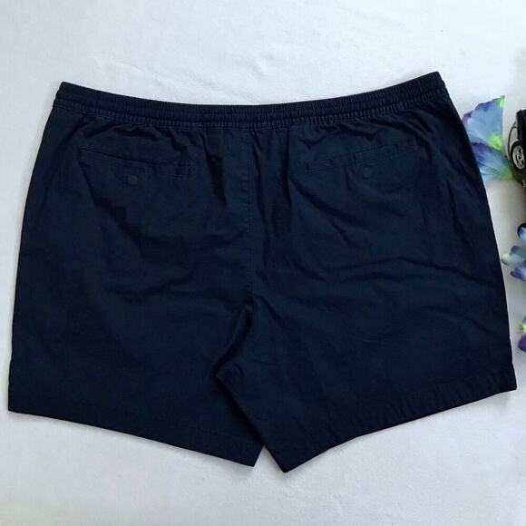 Lands' End NWT Navy Pull On Shorts Men XXL (44-46) - Picture 5 of 10